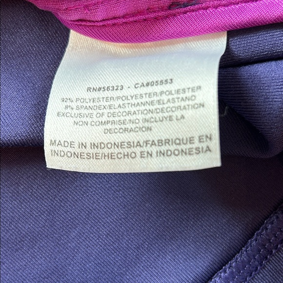 Women’s navy / violet DriFit Nike Jacket, M - Picture 7 of 10